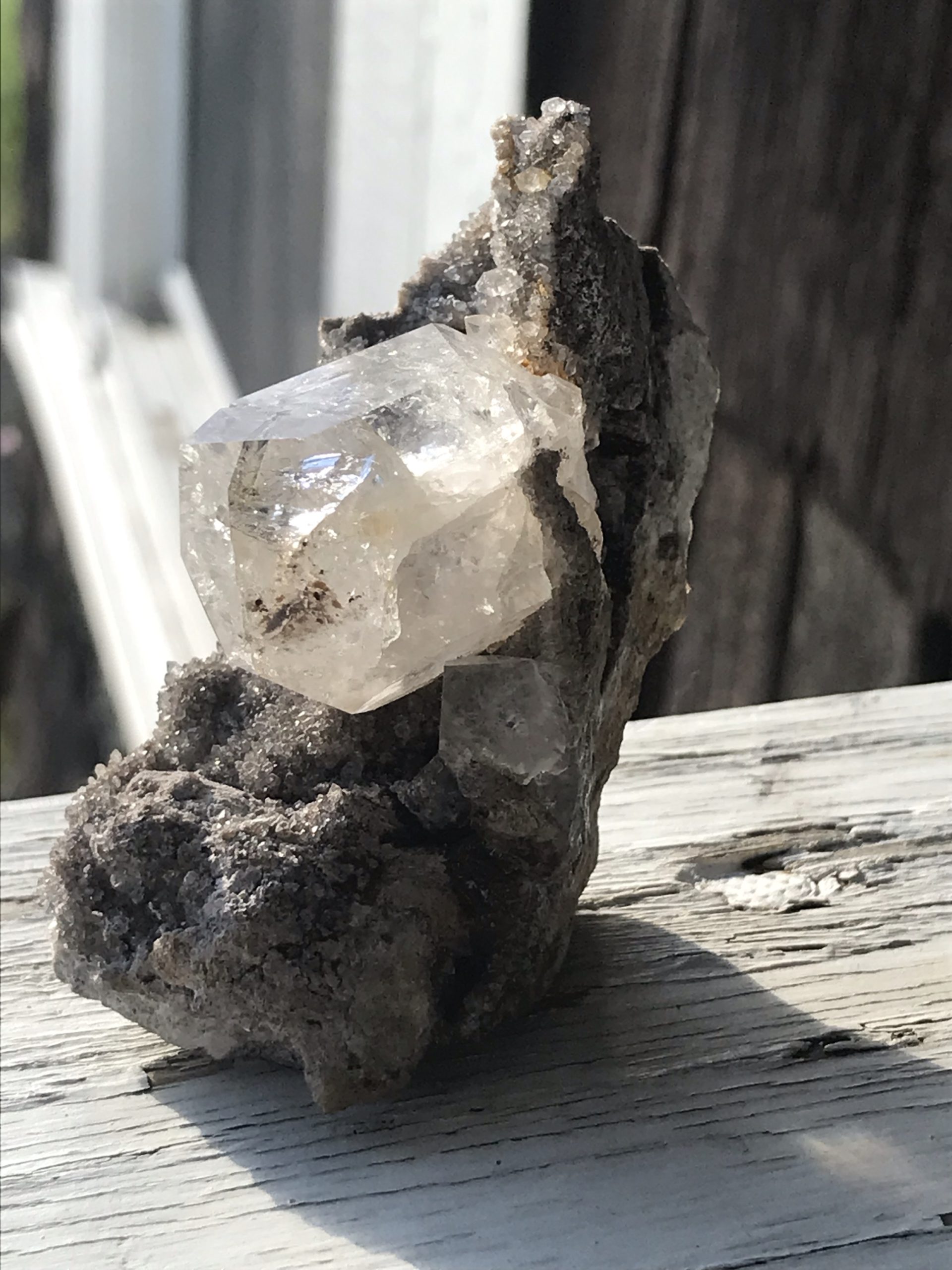 Large Rare Herkimer Diamond Imperfect Beautiful Raw Specimen Ethical Source